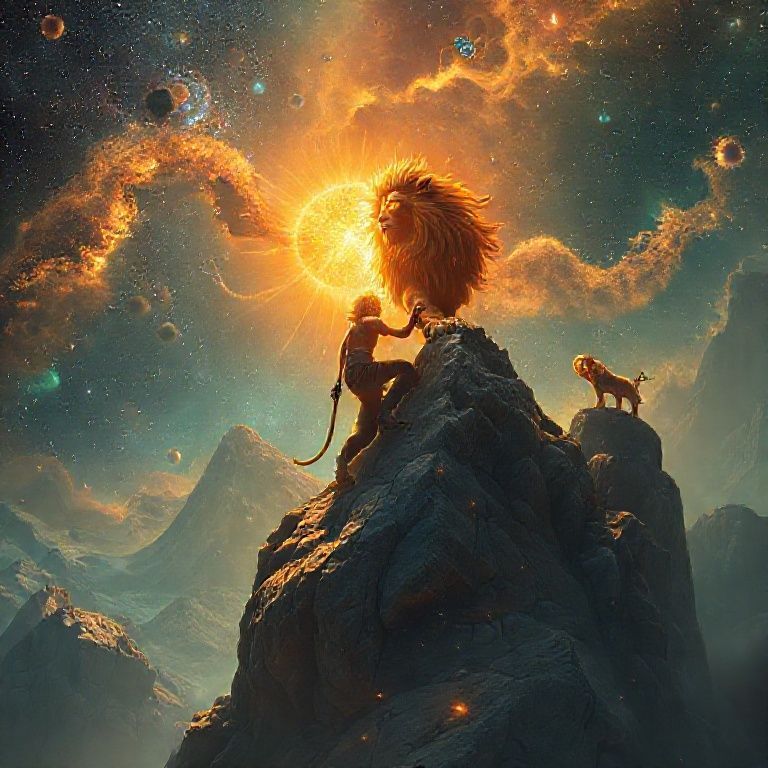 Image representing the Leo sign for Celestial Climber