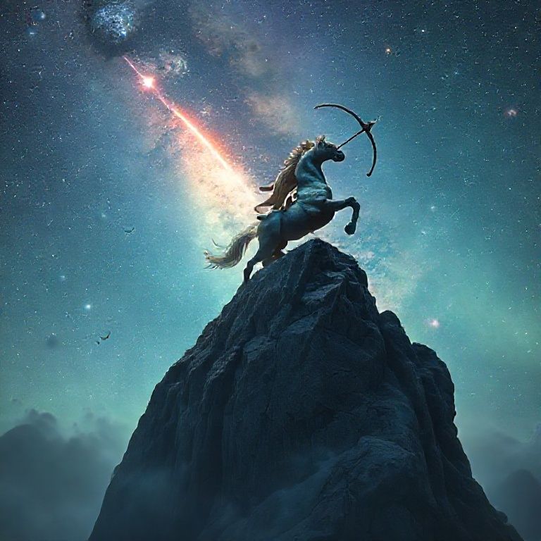 Image representing the Sagittarius sign for Celestial Climber